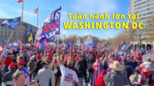 Tuần hành Million MAGA March ở Washington DC