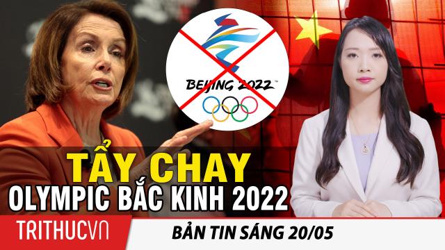 Tin sáng 20/5: Chủ tịch Hạ viện Mỹ Nancy Pelosi kêu gọi tẩy chay Thế vận hội Bắc Kinh 2022